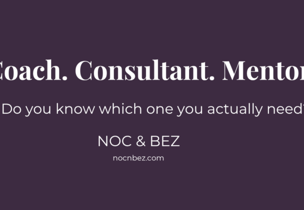 difference between business coach consultant and mentor
